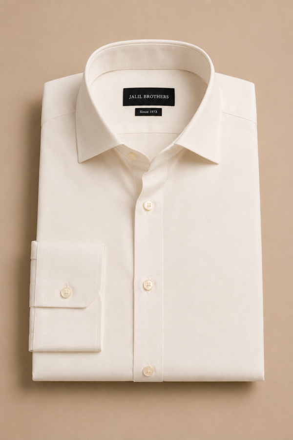Off White Cotton Shirt
