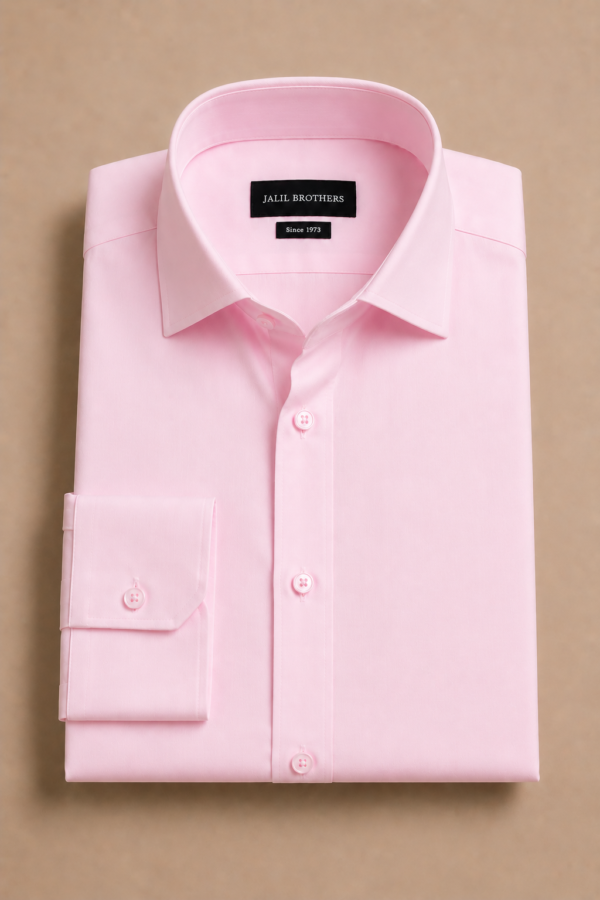 Baby Pink Cotton Shirt