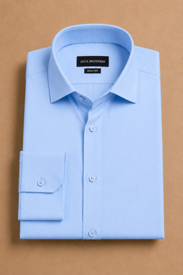 Sky Blue Cotton Shirt