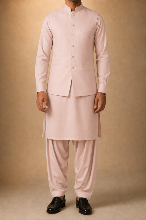 Tea Pink Waistcoat