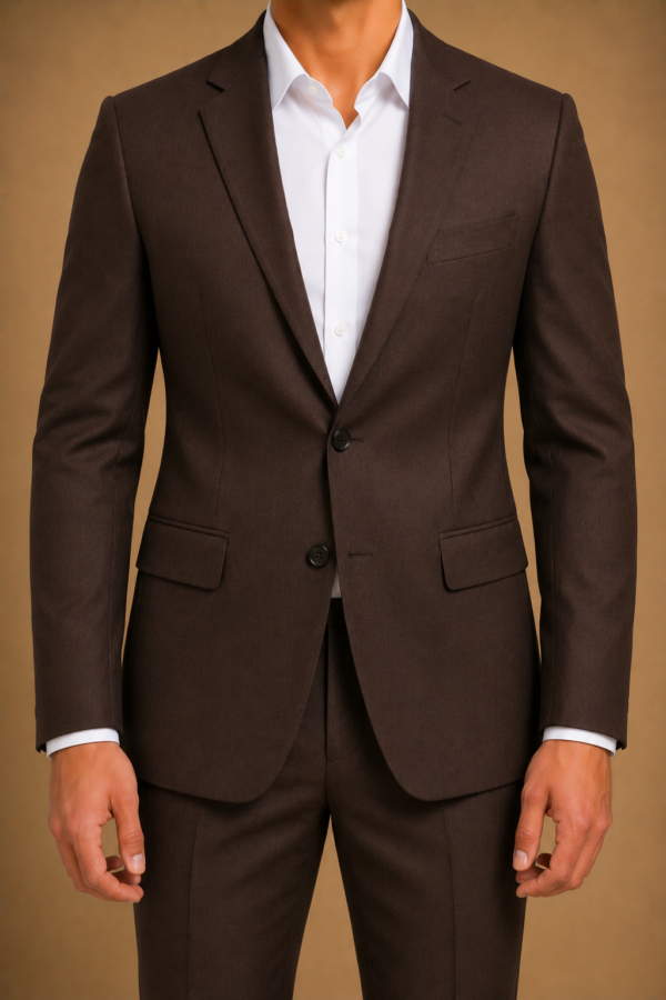 Chocolate Brown Formal Blazer