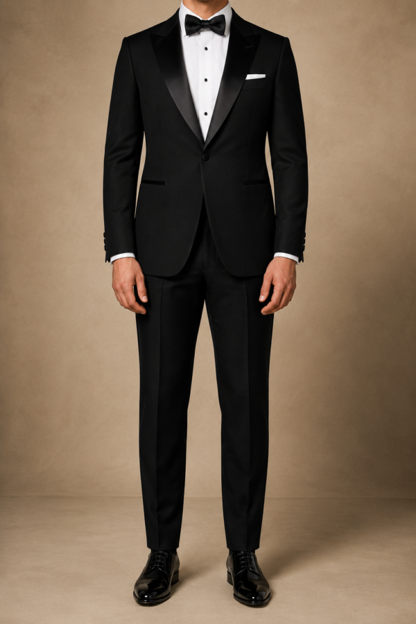 Black Premium Tuxedo for Men