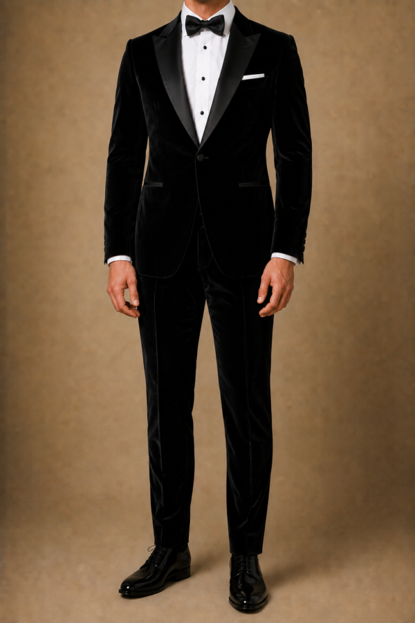 Black Velvet Premium Tuxedo for Men