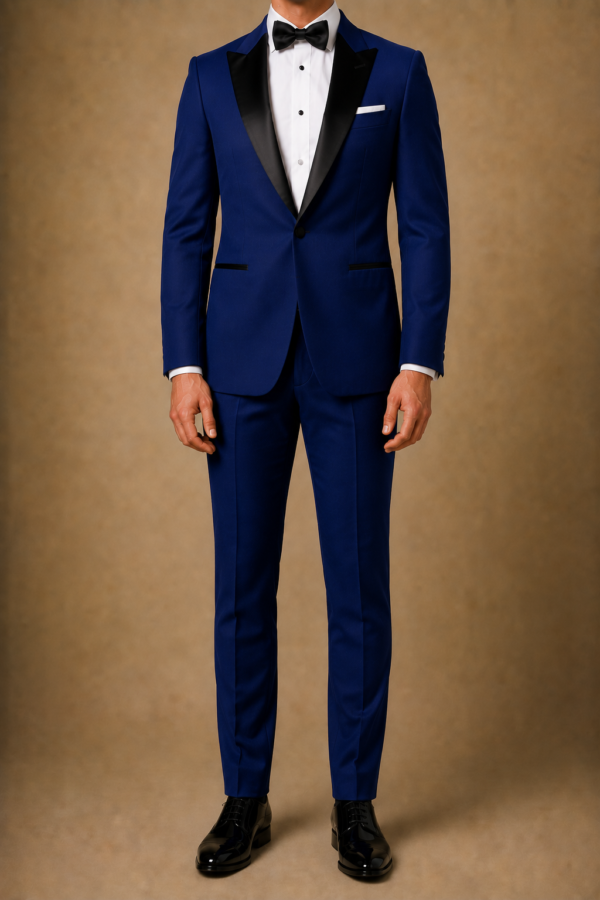 Royal Blue Premium Tuxedo for Men